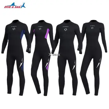 Гидрокостюм из 3 мм неопрена с длинным рукавом, теплая куртка, брюки, купальник большого размера, костюм для подводного плавания, костюм для подводного плавания, костюм для серфинга, купальники