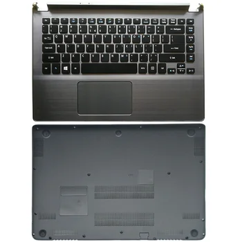 Оригинал для Acer Aspire V5-472 V5-472G V5-473 V5-473G P V5-452G Подставка для рук Ноутбука Верхний Корпус/Нижний Корпус Корпус компьютера