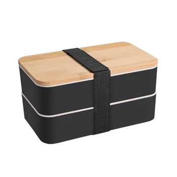 Bento Box Микроволновая печь Ланч-бокс Портативные герметичные ланч-боксы с посудой Bento Box Студенческие ланч-боксы в японском стиле