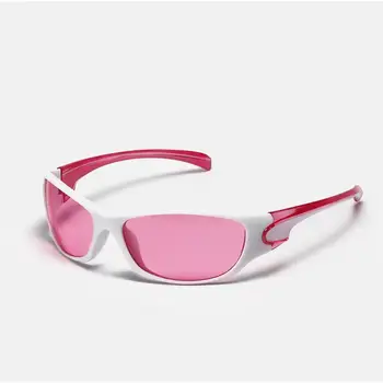 Модные солнцезащитные очки в стиле панк, Уличные женские очки, модные мужские спортивные Ветрозащитные очки, велосипедные очки для вождения, пешие прогулки, рыбалка на открытом воздухе