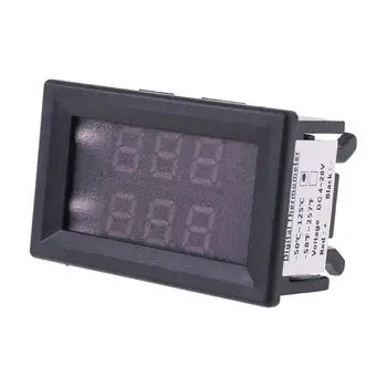 Светодиодный цифровой термометр с двойным дисплеем для аквариума для аквариума/рыб для челнока Ta