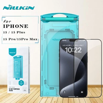 для Iphone 15/15 Plus/15 Pro/15 Pro Max Glass Nillkin EZ КОМПЛЕКТ Защитной пленки из закаленного Стекла для Iphone 15 Plus Pro Max