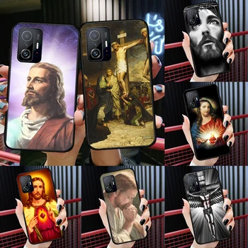 Вера Христианский Религиозный Чехол с Иисусом Для Xiaomi 12T 11T 13 Pro 12X12 Lite Чехол Для POCO F5 X5 X3 Pro X4 F4 GT F3 M5s C40