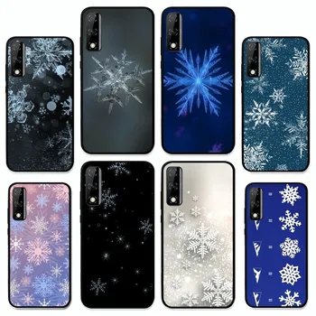 чехол для телефона snowflake Для Huawei Y9 6 7 5 Prime Enjoy 7s 7 8 plus 7a 9e 9plus 8E Lite Psmart Shell