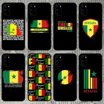 Чехол Для телефона с Флагом Сенегала Для OPPO Find X5 X3 X2 A93 Reno 4 3 Pro A94 A75 A74 A72 A53 A52 Черный Мягкий Силиконовый Чехол