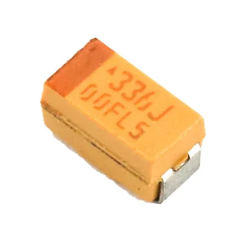 20шт 3216 33 мкФ SMD танталовый конденсатор 6.3 В