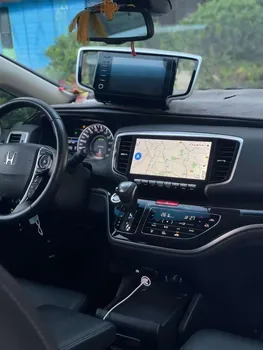 10,3-дюймовый автомобильный радиоприемник для Honda Odyssey 2015-2021 GPS-навигация Мультимедийный видеоплеер 4G LTE Беспроводной Carplay IPS DSP блок