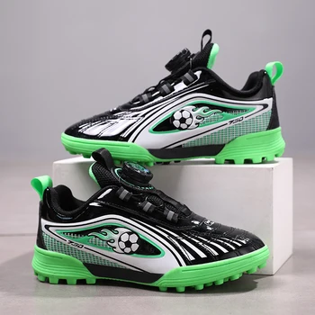 Детская футбольная обувь Бесплатная доставка, высококачественная тренировочная обувь для газона, оригинальные футбольные бутсы Society, обувь для подростковых футбольных турниров.