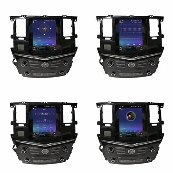 Для Nissan Patrol 2010-2019, автомагнитола Android 12 с экраном, радиоплеер Tesla, автомобильный GPS навигатор, головное устройство