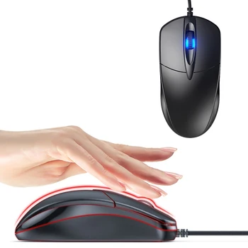 Проводная игровая мышь Gamer для портативных компьютерных мышей USB Оптическая мышь Mause Эргономичные мыши для настольных ноутбуков Аксессуары Muis для ПК