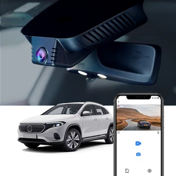 Видеорегистратор для Mercedes Benz EQA 2021 2022 2023 2024, FITCAMX 4K Оригинальный Заводской Вид Автомобильной Камеры WIFI Подключение
