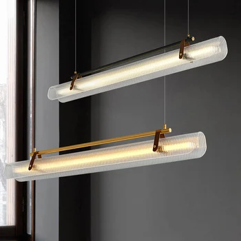 Скандинавский минималистичный светодиодный подвесной светильник для столовой, гостиной, кухни, люстры для домашнего декора, люстры для подвешивания