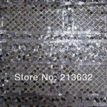 POz31 полиэфирная сетка для швейной машины, профессиональная компьютерная ткань для вышивания, 7 мм, 5 мм, 3 мм, шелк с белой рыбой, расшитый жемчужными пайетками.