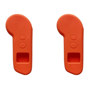 2-х Оранжевая крышка пульта дистанционного управления, защита от падения, защитный рукав для электрических скейтбордов, пульт дистанционного управления для Maxfind