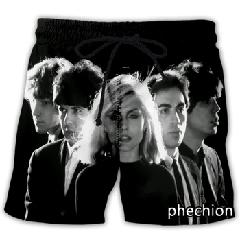 phechion/ Новые модные мужские/женские повседневные шорты с 3D принтом Blondie, новинка, уличная одежда, мужские свободные спортивные шорты L76