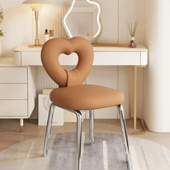 Обеденные стулья в скандинавском стиле Для гостиной, Кухни, Обеденные стулья с эргономичным металлическим дизайном, ресторана, современной мебели Cadeira для дома MR50DC