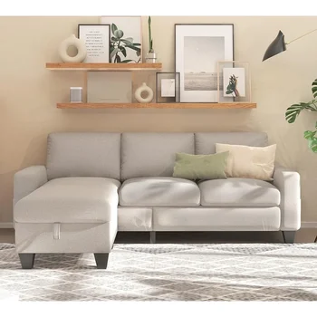 Г Образные диваны для гостиной на 3 места Современный небольшой секционный диван с роскошным диваном в гостиной Мебель для прихожей Loveseat