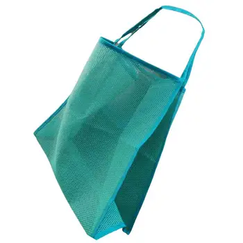 Пляжная сумка Большая сетчатая сумка-тоут Портативная сумка для переноски для семьи Пляжные детские игрушки Пляжная сумка для хранения снаряжения для плавания