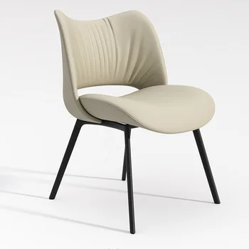 Итальянские минималистские стулья, роскошные и фешенебельные, дизайнерские стулья, ресторанные домашние стулья со спинками, элитные знаменитые рестораны в Интернете