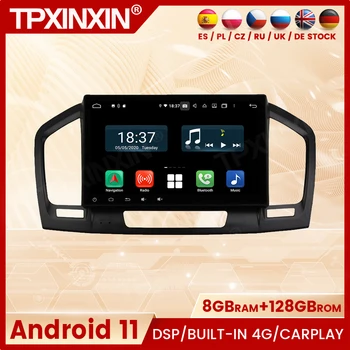 GPS Автомобильный Мультимедийный 2 Din Android Для Opel Insignia 2009 2010 2011 2012 2013 Радио Coche С Bluetooth Carplay Головное Устройство
