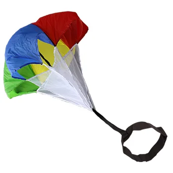 Детский парашют, детский футбольный мяч, тренировочный спортивный силовой зонтик