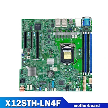 Для серверной материнской платы Supermicro LGA1200 C256 8XSATA3 128 ГБ DDR4-3200 МГц M-ATX X12STH-LN4F