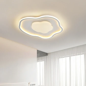 Потолочные светильники Simple Cloud Led для гостиной, спальни, кабинета, современного домашнего интерьера, лампы для внутреннего освещения с регулируемой яркостью с помощью пульта дистанционного управления