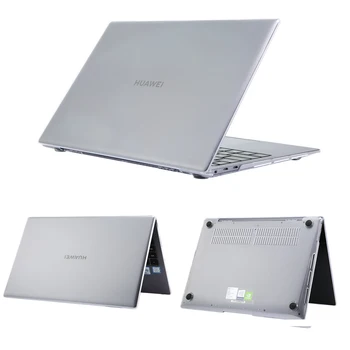 Чехол Для Huawei Matebook D14 2023 14S 13S X Pro 13,9 14,2 MagicBook X14 Защита Ноутбука от Падения Кристально Прозрачная Крышка ПК