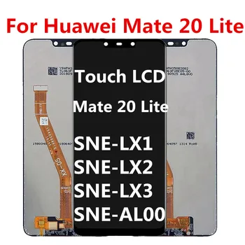 6,3-дюймовый ЖК-дисплей для Huawei Mate 20 Lite ЖК-дисплей с сенсорным экраном Huawei Mate 20 Lite SNE LX1 LX2 Запасные части