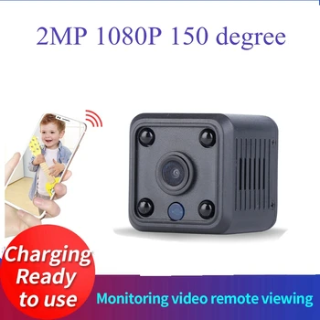 Мини-камера WIFI 1080P, беспроводная домашняя безопасность, Ночное видение, обнаружение движения, Мини-видеокамера, петлевой видеомагнитофон, Беспроводная камера