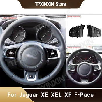 2024 Новинка Для Jaguar XE XEL XF F-Pace 2015-2019, Сенсорные Кнопки Управления Рулевым Колесом Автомобиля, Старая Модернизация, Новые Автомобильные Аксессуары