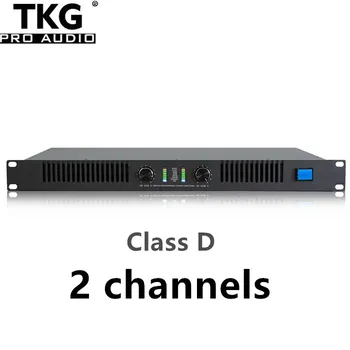 Серия TKG AD RMS 800/1000/1200/1500/1800/2000/2400/2600/3200 Вт 2-канальный аудиоусилитель класса d 1u цифровой усилитель