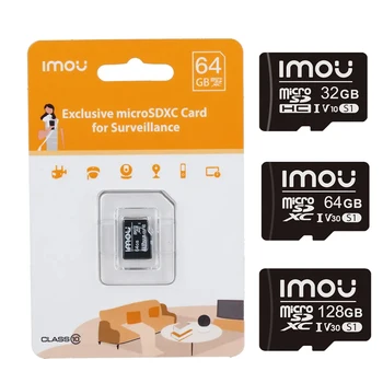 IMOU SD Card Эксклюзивная карта microSDXC для видеонаблюдения CCTV Использует Высокую Совместимость