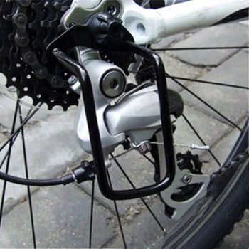 Регулируемый стальной Велосипедный задний Переключатель передач Защита цепи MTB Защита Трансмиссии дорожного велосипеда Аксессуары для велосипедов