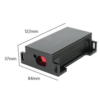 Промышленная защита IP67 с ЧПУ лазерный дальномер 20 Гц Высокоскоростной фазовый лазерный датчик расстояния 100 м