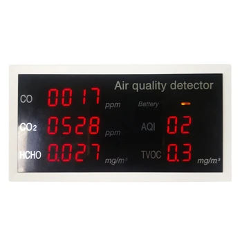 Монитор загрязнения воздуха, детектор формальдегида, измеритель температуры и влажности, измеритель CO CO2 для новых поставок Hosue