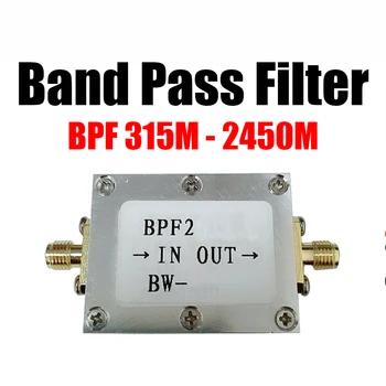 Полосовой Фильтр BPF 315 М 433 М 868 МГЦ 900 М 1090 М 1575 М 2450 М 2,4 Г Защита от помех для Радиолюбителей Усилитель SDR wifi GPS пульт дистанционного управления