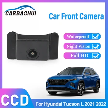 Full HD CCD Вид Спереди Автомобиля Парковка Ночного Видения Позитивная Водонепроницаемая Камера С Логотипом Для Hyundai Tucson L 2021 2022 Car Special