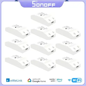 SONOFF RFR2 433 МГц WiFi DIY Mini Smart Switch Модуль автоматизации умного дома Управление переключателем таймера через Ewelink Alexa Google Home