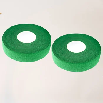 2 Шт 20 липких лент, липкая лента, противоскользящая спортивная водонепроницаемая лента, обертка для хоккейной клюшки для занятий спортом (зеленая)